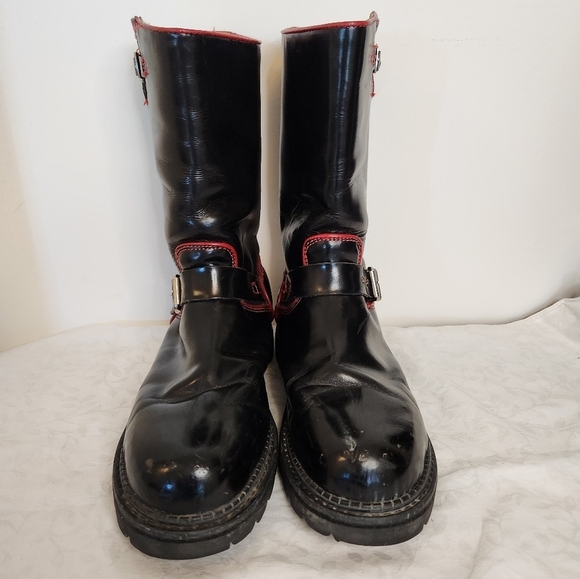 Fluevog Blavk Safety Boots - Picture 5 of 12